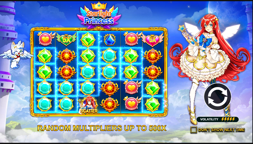How to play Starlight Princess Jackpot
